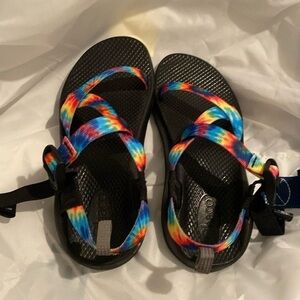 Chaco Tiedye sandals kids size 6